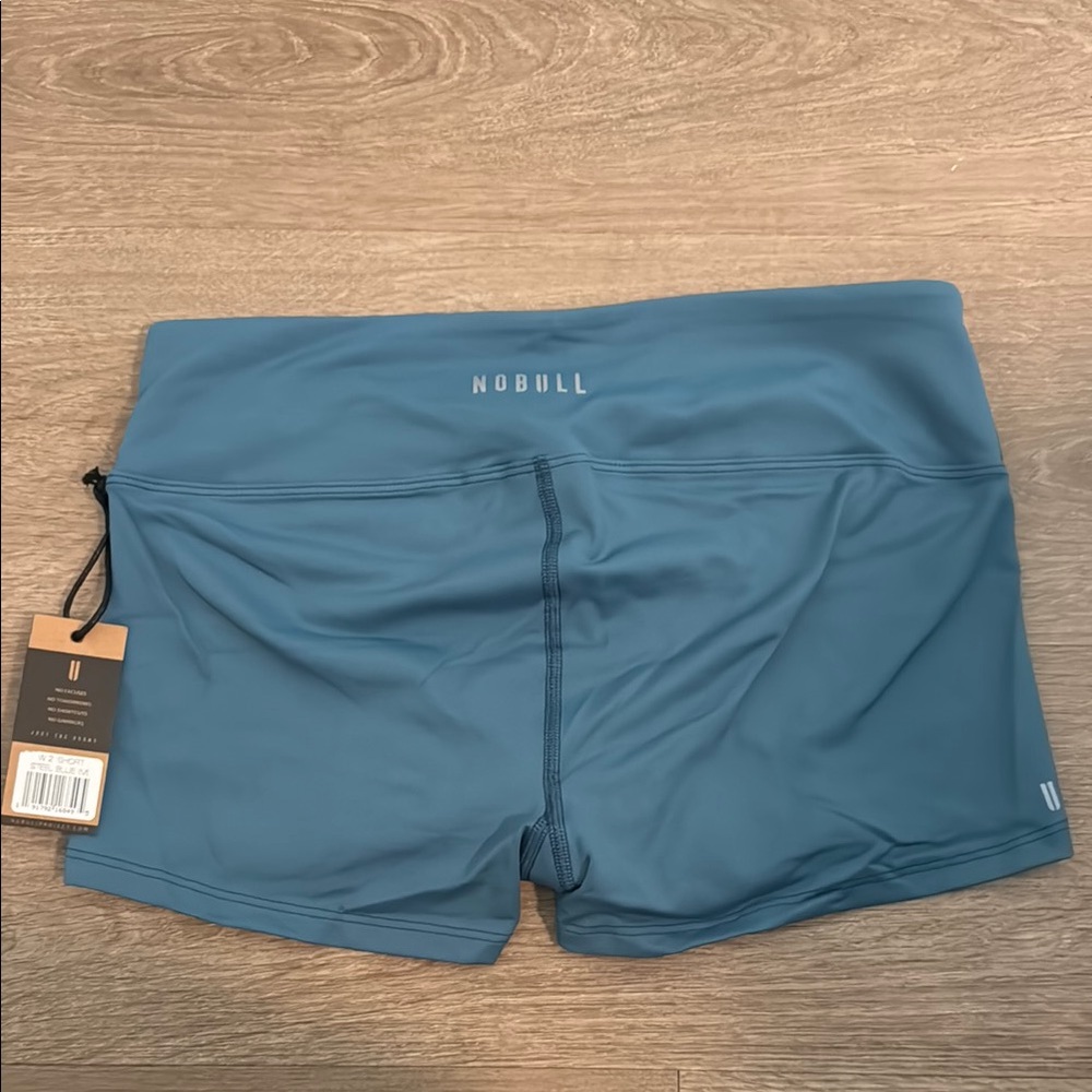 NOBULL Blue Swim Shorts Quick-Dry Athletic Design
